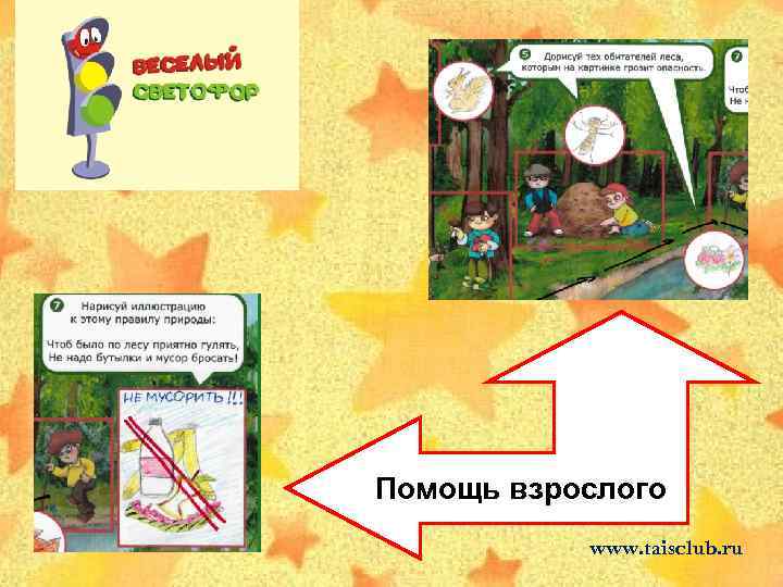 Помощь взрослого www. taisclub. ru 