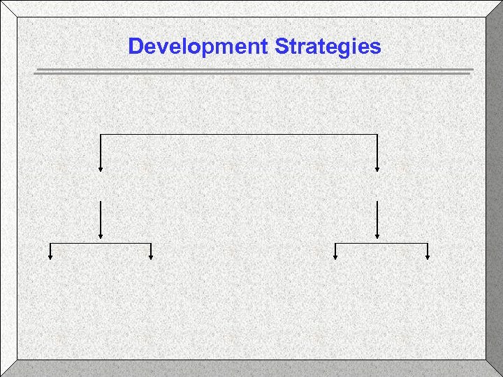 Development Strategies 