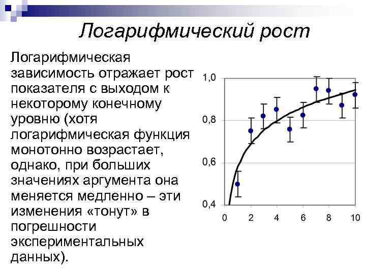 Зависимость отражает. Логарифмическая зависимость. Логарифмический рост. Логарифмическая зависимость график. Обратная логарифмическая зависимость.