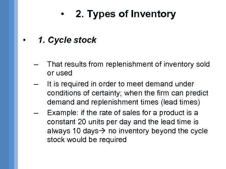 definition of inventory turns