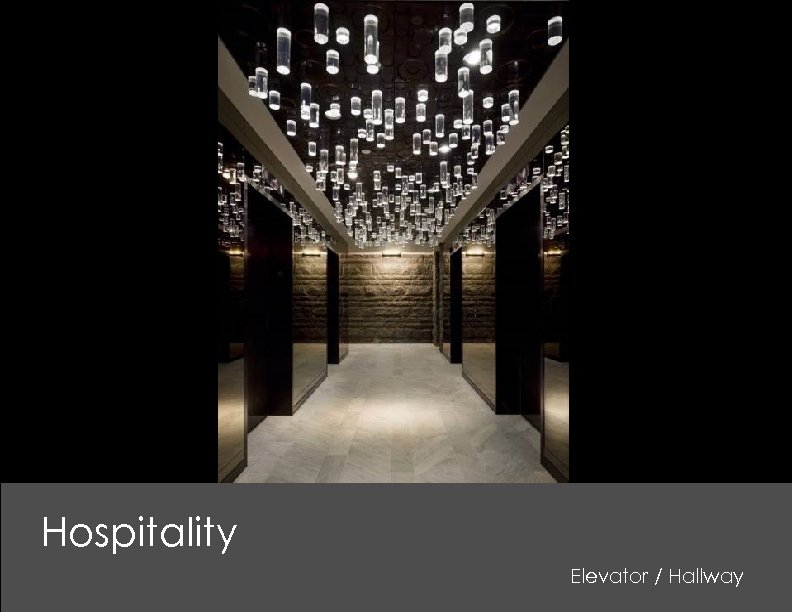 Hospitality Elevator / Hallway 