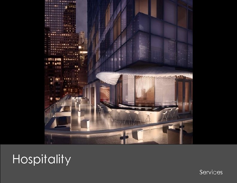 Hospitality Services 