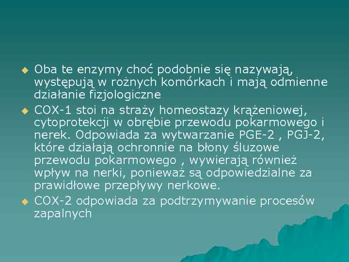 u u u Oba te enzymy choć podobnie się nazywają, występują w rożnych komórkach