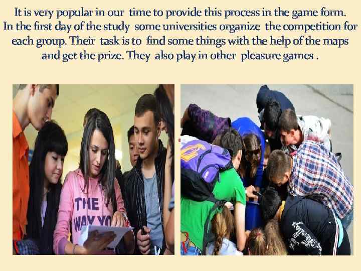 It is very popular in our time to provide this process in the game