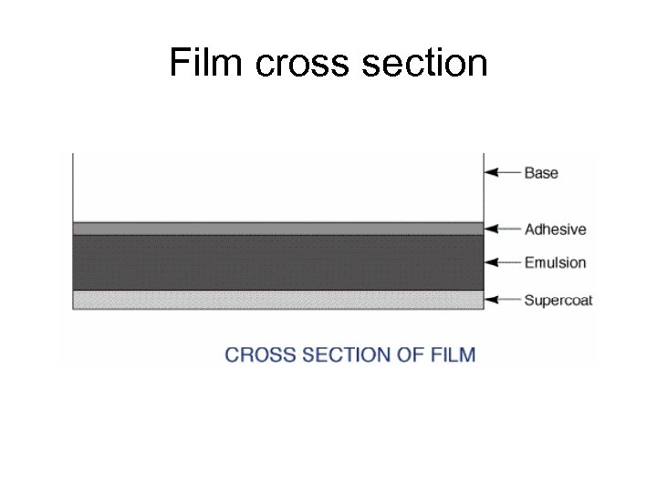 Film cross section 