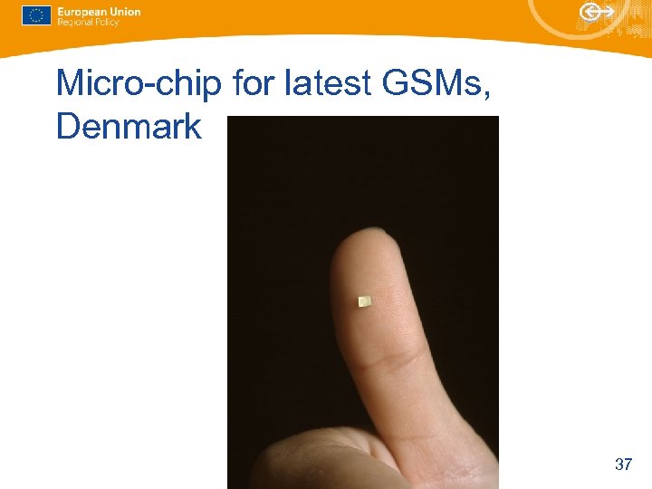 Micro-chip for latest GSMs, Denmark Innovation inspired projects 37 