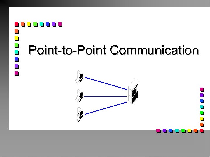 Point-to-Point Communication 