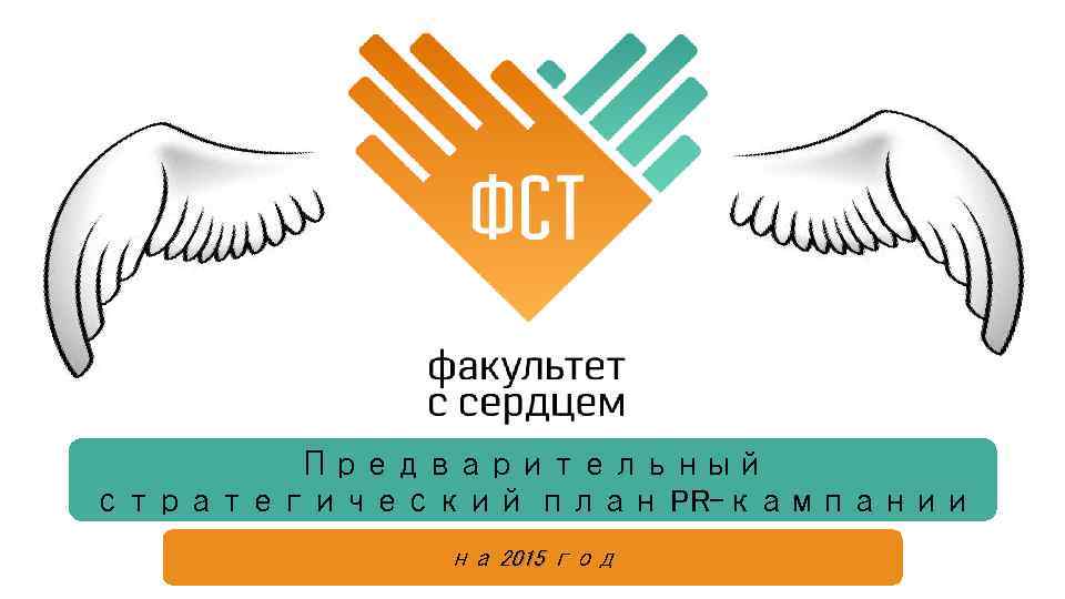 Предварительный стратегический план PR-кампании на 2015 год 