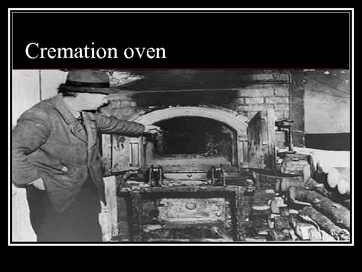 Cremation oven 