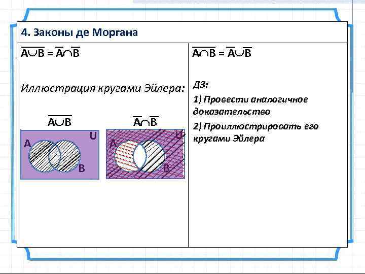 Аналогичное доказательство