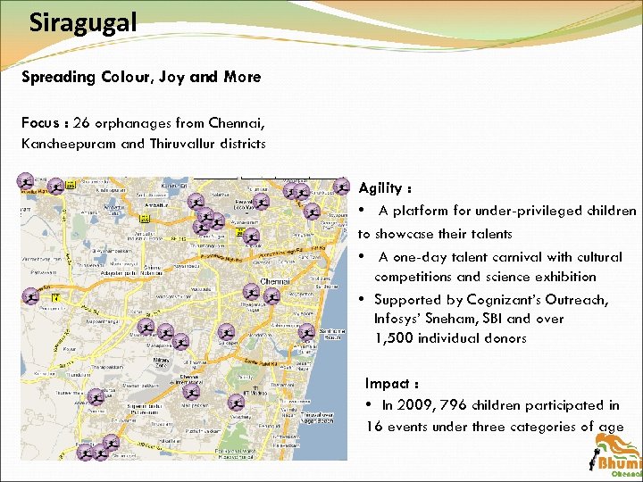 Siragugal Spreading Colour, Joy and More Focus : 26 orphanages from Chennai, Kancheepuram and