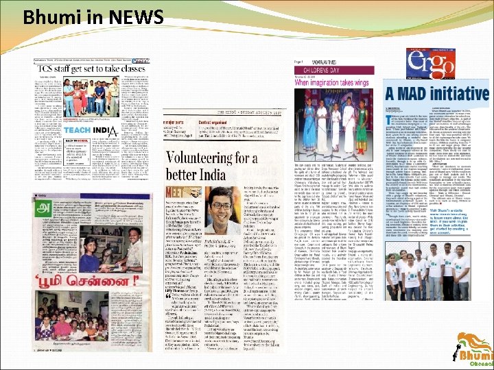 Bhumi in NEWS 