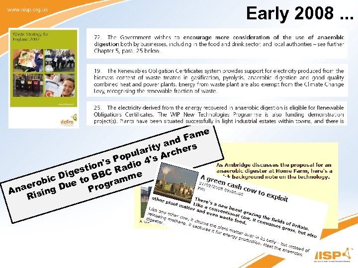 Early 2008. . . e Fam nd ty a hers ri pula 's Arc