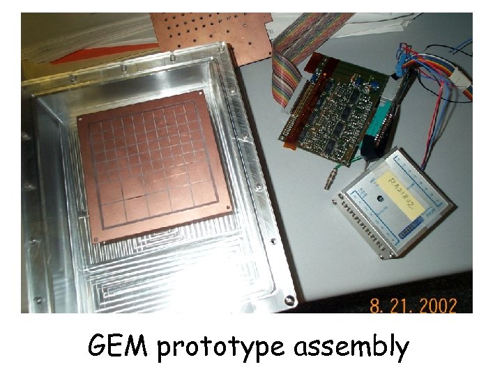 GEM prototype assembly 