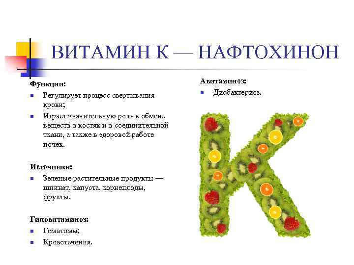 Функции в 1 в организме. Авитаминоз витамина k филлохинон. Функции витаминов авитаминозы. Признаки авитаминоза витамина k.