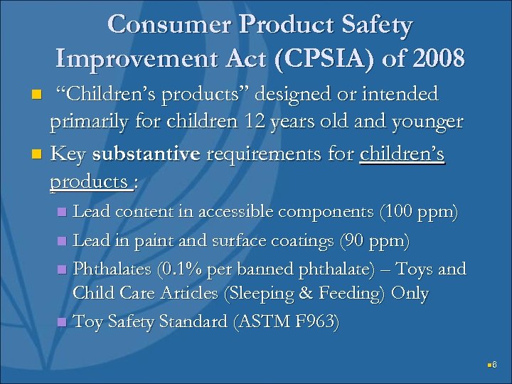 U S Consumer Product Safety Commission Toy Safety