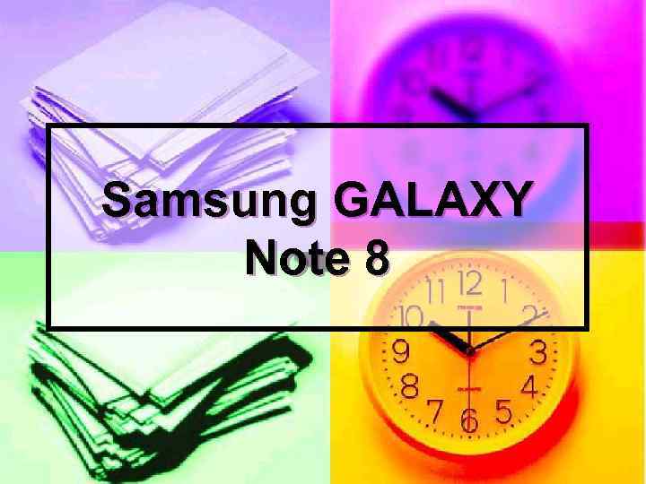Samsung GALAXY Note 8 