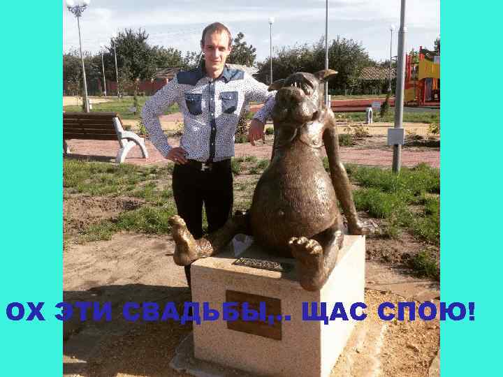 ОХ ЭТИ СВАДЬБЫ, . . ЩАС СПОЮ! 