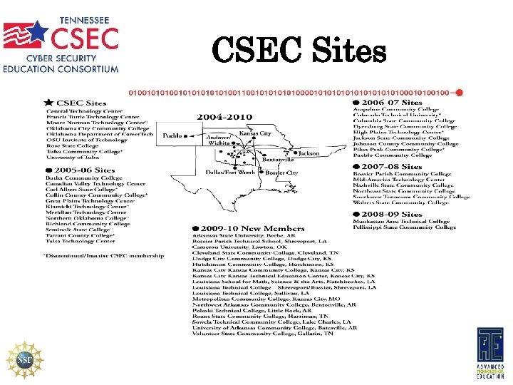 CSEC Sites 