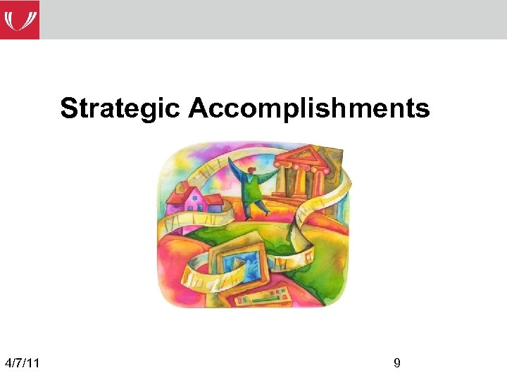 Strategic Accomplishments 4/7/11 9 