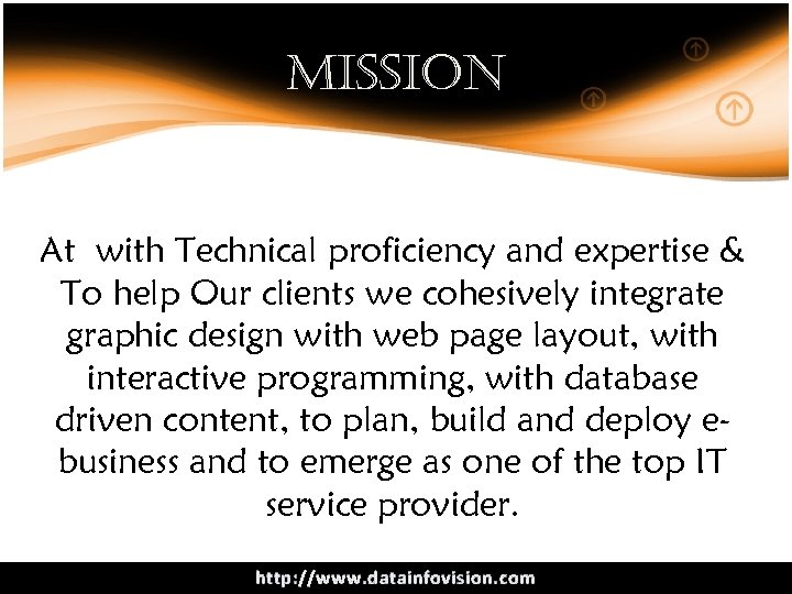 mission At with Technical proficiency and expertise & To help Our clients we cohesively