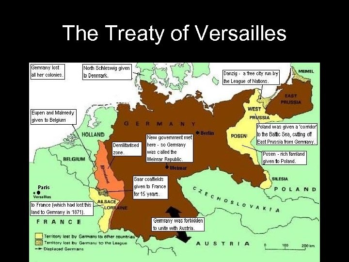 The Treaty of Versailles 