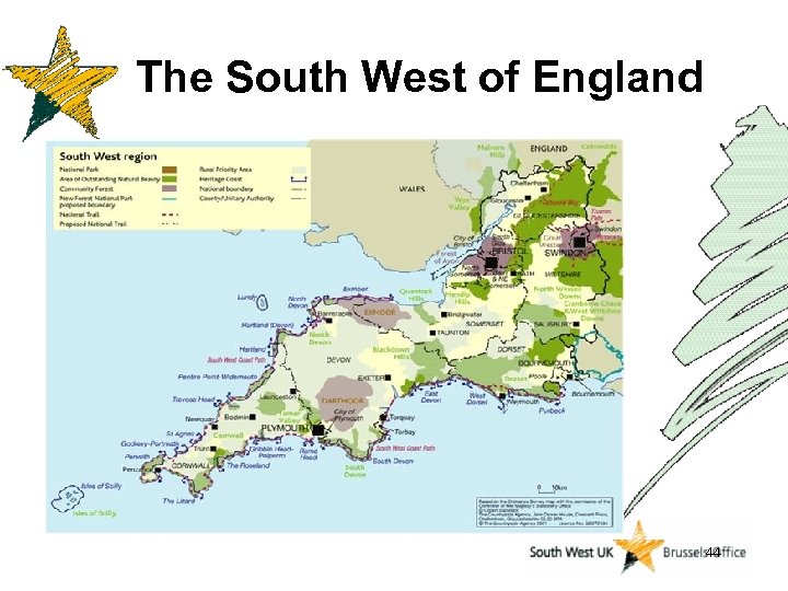 The South West of England 44 