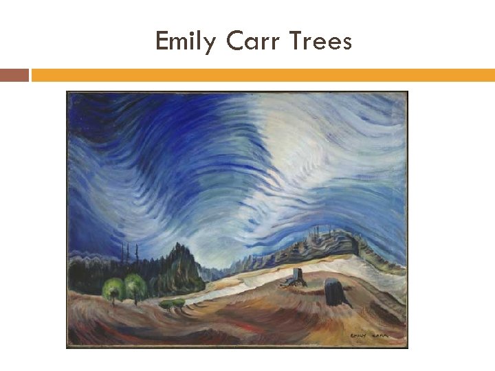 Emily Carr Trees 