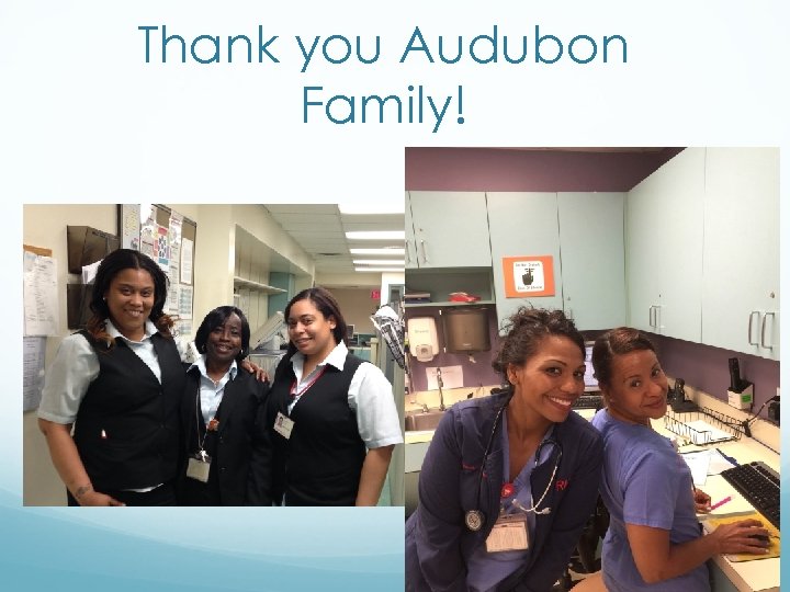 Thank you Audubon Family! 