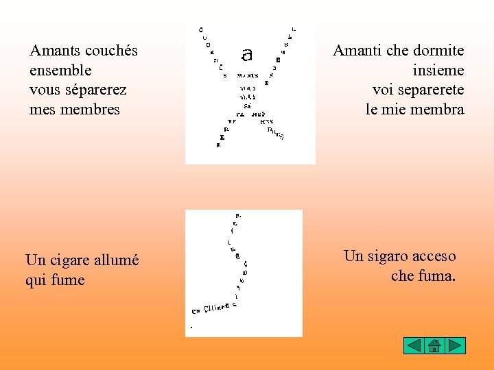 Amants couchés ensemble vous séparerez mes membres Amanti che dormite insieme voi separerete le