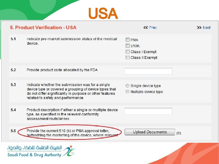 USA The Required Approvals/ Certificates from Each Jurisdiction: 