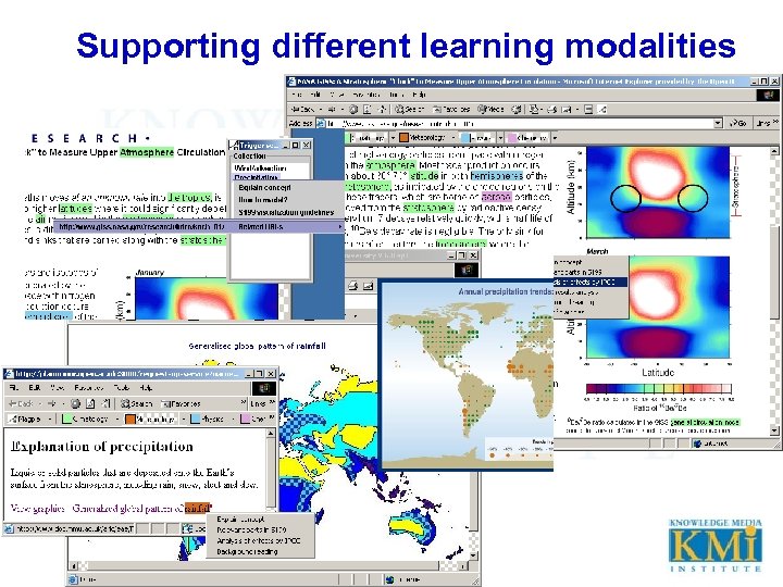 Supporting different learning modalities 