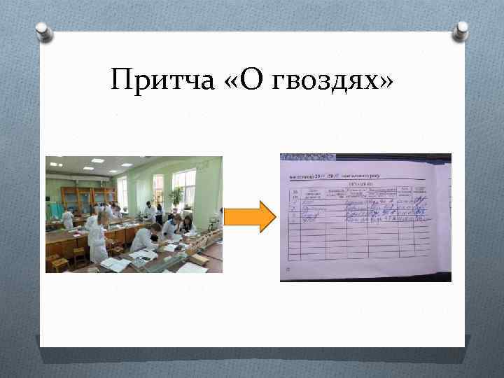 Притча «О гвоздях» 