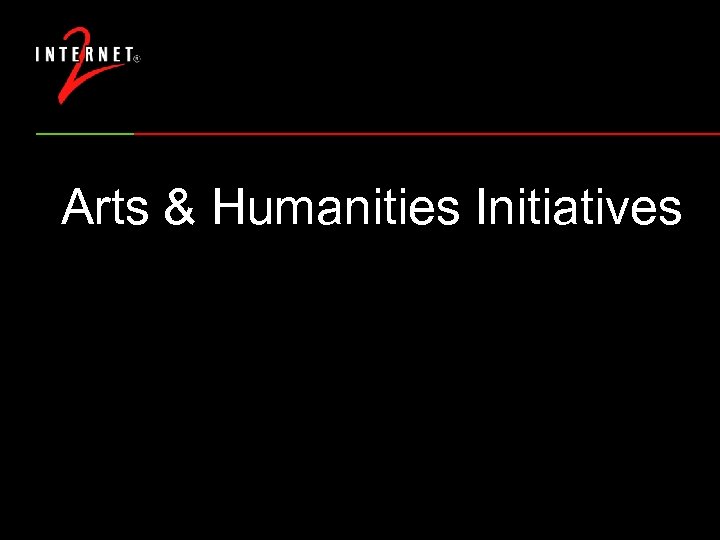 Arts & Humanities Initiatives 