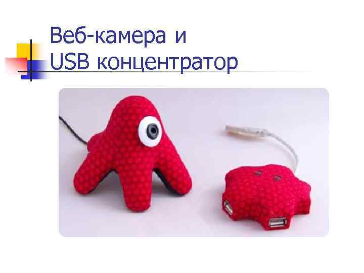 Веб-камера и USB концентратор 