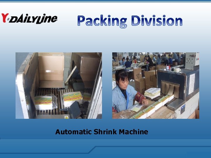 Automatic Shrink Machine 