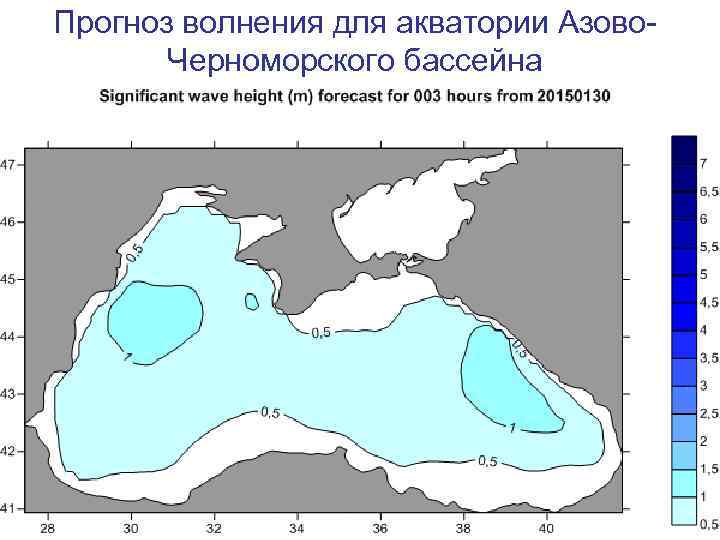 Волнение черного моря