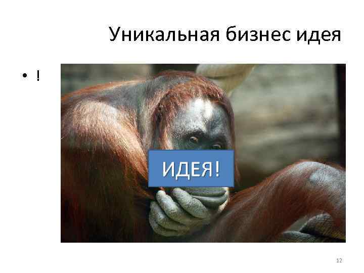 Уникальная бизнес идея • ! 12 
