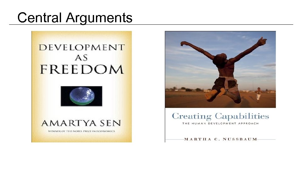 Central Arguments 
