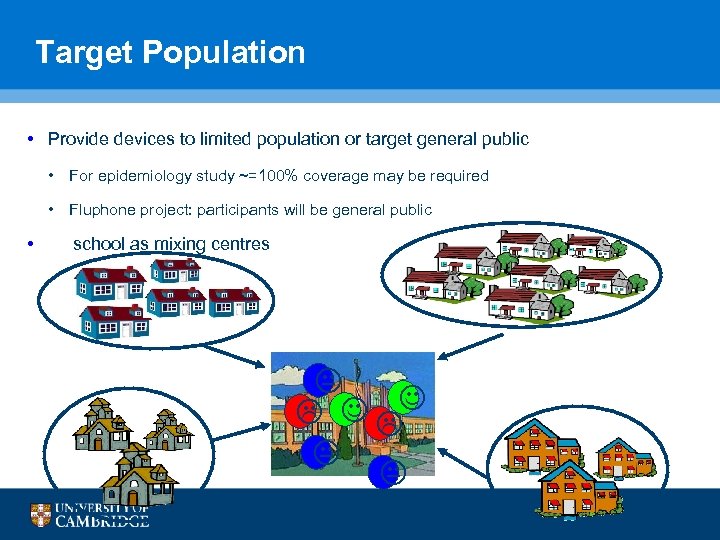 Target Population • Provide devices to limited population or target general public • For