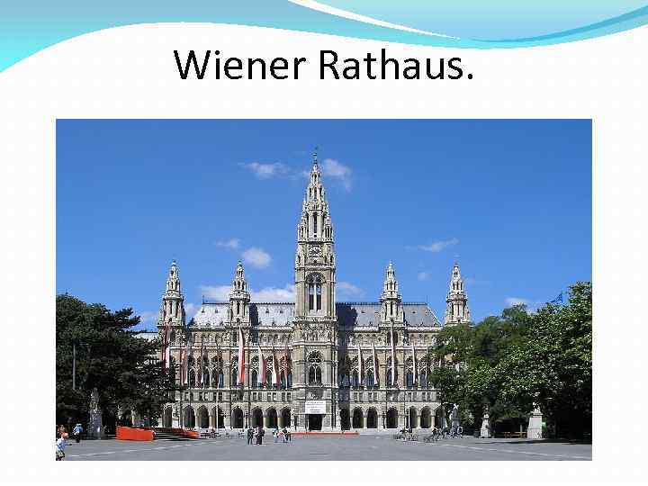 Wiener Rathaus. 