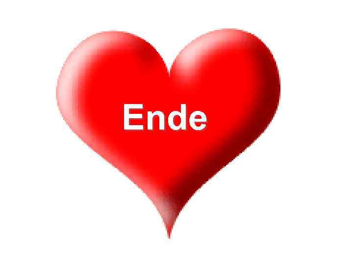 Ende 