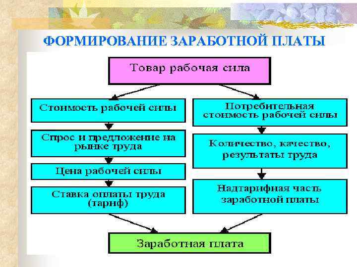 Социальные факторы формирования заработной платы проект