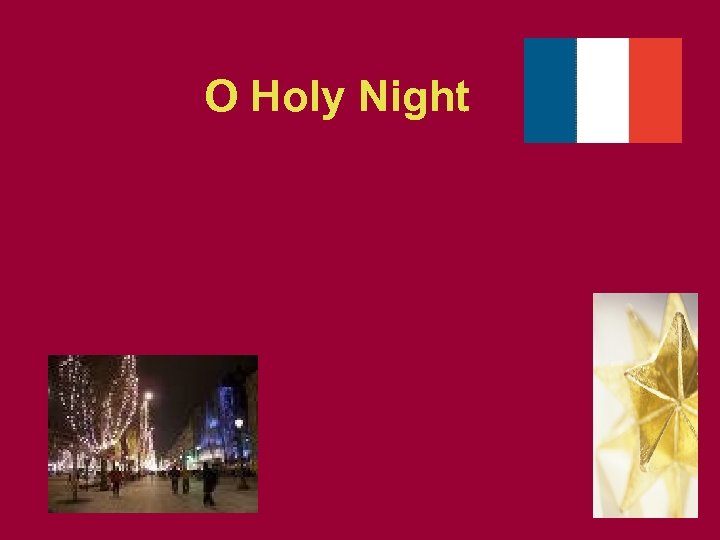 O Holy Night 