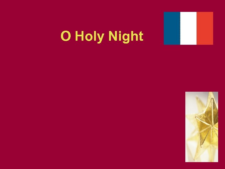 O Holy Night 