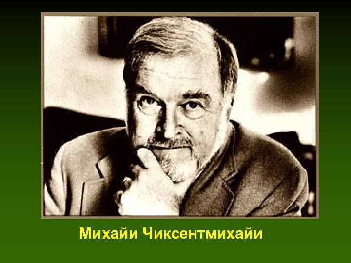 Михайи Чиксентмихайи 
