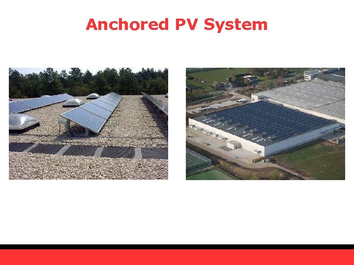 Anchored PV System 