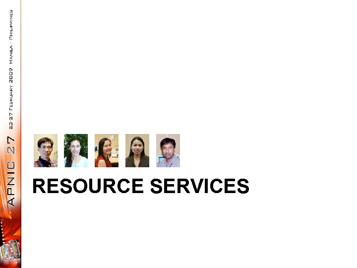 RESOURCE SERVICES 