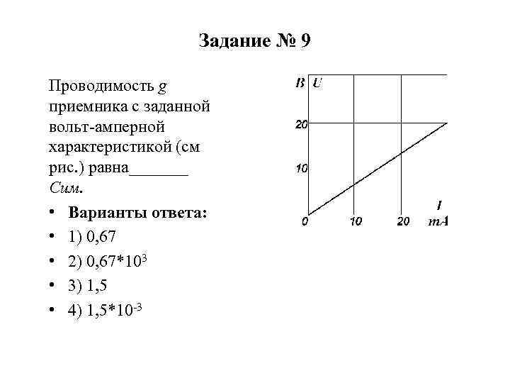 Характеристика см. Проводимость приемника с заданной вольт-амперной характеристикой. Вольтамперная характеристика приёмника. Вольт амперная характеристика приемника. Проводимость уравнение вах.