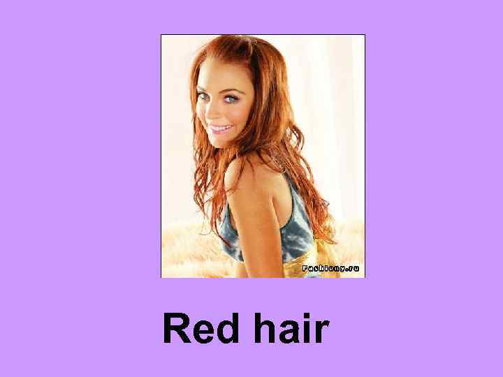 Red hair 